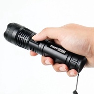 NEW !!! Paket Lengkap Senter LED Tactical 200000 Lumens XHP50 - Senter