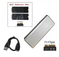 (讓您把Macbook Pro&amp;IMac 2012的SSD變外接硬碟不求人!)NFGG特規SSD外接盒(A1425)