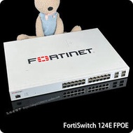 【嚴選特賣】FortiSwitch 124E Fortinet交換機 24個電口 4個光口