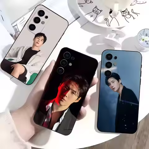 Actor Kim Seon-ho Phone Case For Samsung S25,S24,S21,S22,S23,S30,Ultra,S20,Plus,Fe,Lite,Note,10,Blac