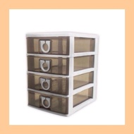 HICOOK Elianware E-524 4 Tier A4 Drawer Accessories Drawer Stationery Drawer Cabinet Desk Storage Bo