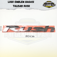 Logo Emblem Tulisan Rush 2018-2019 ORIGINAL