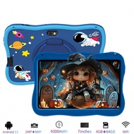 4GB RAM + 64GB ROM / 7-Inch Tablet / Quad-Core 1.3GHz / Android 13 MTK8321 / 1280x800 HD IPS Display