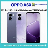 OPPO A6X 5G | 4+4/128GB | 6.75-INCH 120HZ | 13MP MAIN REAR CAMERA | IP64 WATER RESISTANCE | 6500MAH 