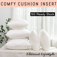 SG STOCK Elitrend 500G 50x50cm PREMIUM CUSHION INSERT FIRM FLUFFY PILLOW INSERT THROW PILLOWS INSERT