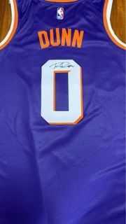 NBA Phoenix Sun Ryan Dunn signed autographed jersey 鳳凰城太陽隊簽名球衣