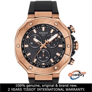 Tissot T141.417.37.051.00 Men's Quartz T-Sport T-Race Chronograph Black Silicone Strap Watch