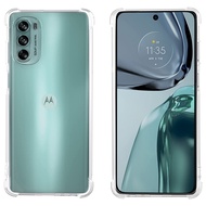 For Motorola Moto G62 G42 G52 G82 G22 5G Crystal Clear Cover Anti-Scratch Shockproof TPU Case