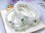 Gelang Tangan Kristal Jade Natural Crystal TianShanCui Ice Jade Bracelet 天然天山翠冰翠玉手链