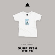 WhiteSand Kids T-Shirt | Children's Comfortable To Wear Fish Surf Pattern