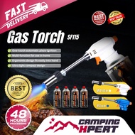 Multipurpose Torch Gun Butane Gas Camping Gas Cooking Fire Maker Flame Gun Welding Torch Pemetik Api
