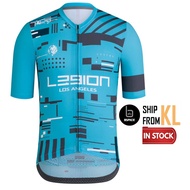 BSpace Cycling Jersey RCC Light Blue Short Sleeve MTB RB Jersey Baju Basikal