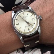 手製皮錶帶20mm Rolex 5513 1680 1675 1601 Vintage 1016