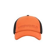 棒球帽 老帽 鴨舌帽 潛水布網面棒球帽-橘色【ISW】設計師品牌