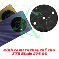 Rear camera glass replacement for ZTE Blade A76 5G glue