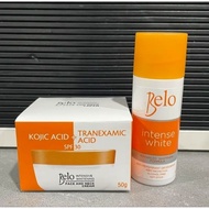 2in1 Belo intensive Whitening Face and Neck Cream with SPF30 50grams + Underarm Whitening Cream 10g