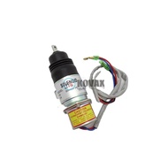 For 8944533411 High Quality Flameout Solenoid Valve 12V Excavator Engine Parts Hitachi Isuzu 4JG1 6B