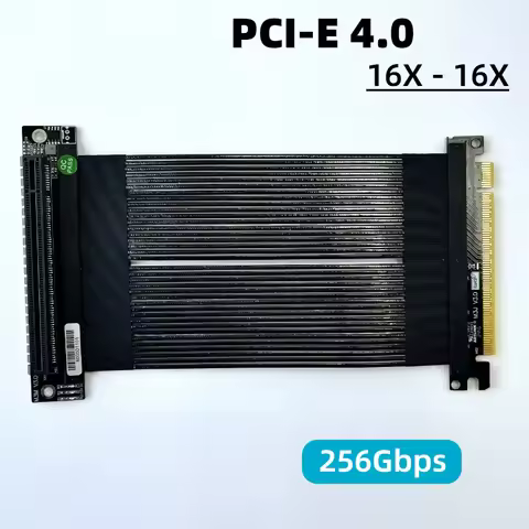 Extension Cable PCI-E 4.0 Graphics Card PCIe 4.0 x16 Gen 4 256Gbps 90° for RTX4090 RX7900xtx GPU Ext