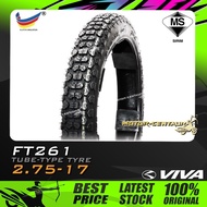 TAYAR VIVA TUBE-TYPE TYRE FT261 2.75-17 275-17