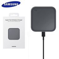 อุปกรณ์ชาร์จไร้สาย Samsung ดั้งเดิม15W Qi ชาร์จเร็วแบบอัจฉริยะ EP-P2400สำหรับ Galaxy S22 S20 S10 S9 