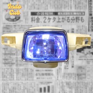 INDOCUB - Blue Diamond Reflector Head Cover for Honda Supercub 50 90 Japan