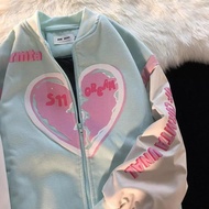 [CODE H6lv9] S11 DREAM HEART VARSITY BASEBALL / KOREAN STYLE JACKET BASEBALL