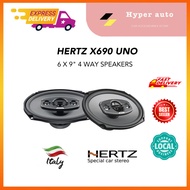 Hertz Uno X 690 4-Way Coaxial Speaker (340W/6 x 9)
