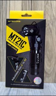 💥全新現貨💥NITECORE MT21C 防水多功能手電筒 | 燈頭90°自由轉角 | 1000流明 | 5種亮度 | IPX8防水 | 1米防摔