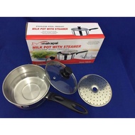 MULTIPURPOSE POT SAUCEPAN + MAKAPAL STEAMER