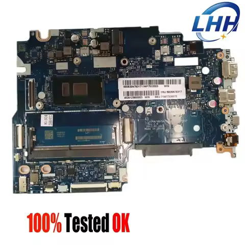 LA-E541P Mainboard for Lenovo IdeaPad 320S-14IKB 520-14IKB Laptop Motherboard 5B20N78605 with I3 I5 