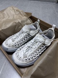 39碼 KEEN UNEEK 女款 編織涼鞋 白色