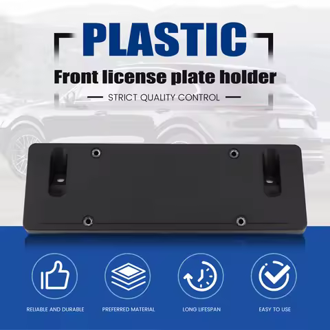 Front Licence Plate Holder License Plate For Porsche Cayenne 9YA 2018 9Y0807287E
