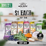 Absolute Holistic Boost Dental Chew for Dogs (4”,25g/pc)