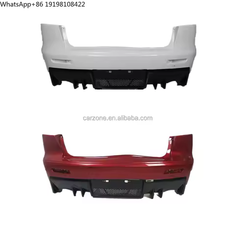 Lancer Accessories Plastic Rear Bumper for Mitsubishi Lancer EX ES 2008-2018 Upgrade FQ400 Style Rea