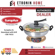 EuropAce 4L Steamboat with Grill - ESB 7421S