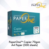 PaperOne 70gsm 500‘s Premium A4 Paper - All Purpose Copy / Print / Copier Paper / Kertas A4