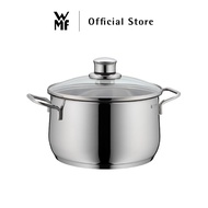 WMF Diadem Plus High casserole with lid 20cm 3.3L Stainless Steel
