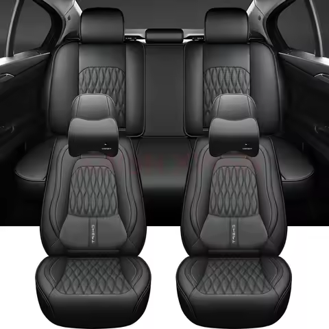 Universal Car Seat Cover for Bmw X5 E87 E87 X1 F48 X2 X3 X4 X6 X7 M3 M4 M5 Car Accessories Nappa Lea