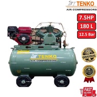 TENKO W-0.30 Petrol Engine Air Compressor High Pressure 7.5HP 180litre 12.5bar (Can Fit Hilux / Lorry)