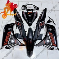 Yamaha LC 135 V1 V2 V3 V4 V5 V6 V7 Cover Set Body Coverset Black Lc135 Y15 Batman UV Hitam Purba Bla