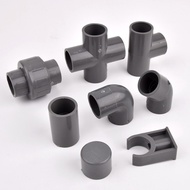 20~50mm Grey PVC Connectors Pvc Pipe Direct Elbow Tee Joint Three Dimensional 3-Ways 4-Ways 5-Ways 6