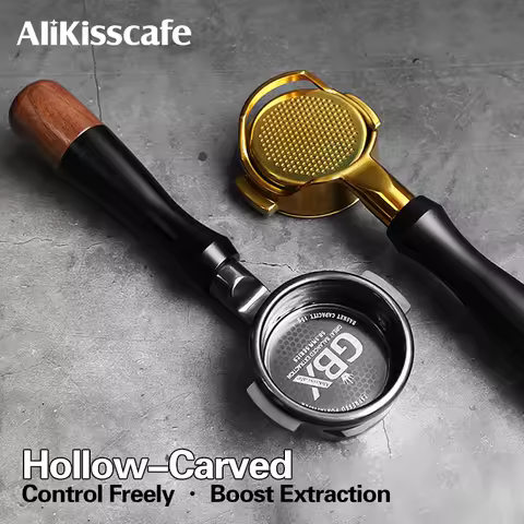 AliKisscafe 58MM Coffee Bottomless Portafilter Naked Precise For E61 Lelit Flair ECM Espresso Machin