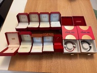 周大福 周生生 金器盒 手繩 全部