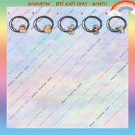 XO King's maker mica hair clip, King's maker manhwa bl acrylic hair tie, spring bangs clip