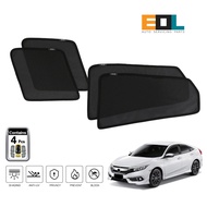 SHENGGE Car Fit Sunshade CIVIC FC 2016 Set (4 pieces) | SHENGGE Pelindung Cermin Kereta untuk HONDA 