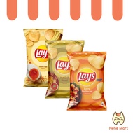 泰国Lays [ Hot Chili Squid, Salted Egg, Extra Barbecue Flavour ]