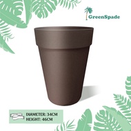 [Buy More, Save More] Green Spade - Pots - BABA BI-NB-340X (Autumn Rock) 340mmD x 460mmH