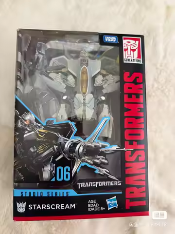 Takara Tomy Hasbro Transformers Studio Series Ss06 Voyager Class Movie Starscream Seibertron Anime A