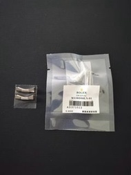 適配勞力士迪通拿橡膠表帶頭粒精鋼表帶接口配件原裝熊貓迪系列