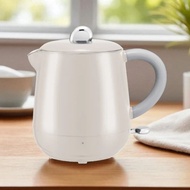 Memoo 600 MI Double Wall Electric Kettle - White